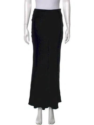Pre-owned Réalisation Par Long Skirt In Black