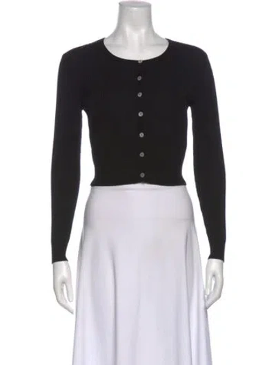 Pre-owned Réalisation Par Scoop Neck Sweater In Black