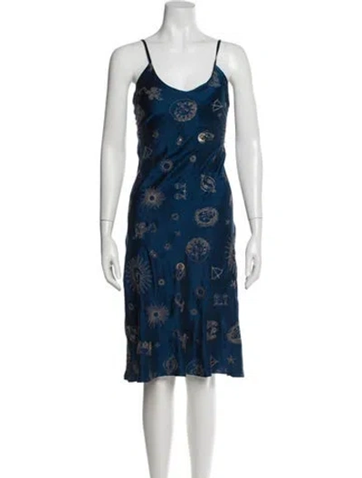 Pre-owned Réalisation Par Silk Knee-length Dress