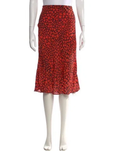 Pre-owned Réalisation Par Silk Knee-length Skirt In Black