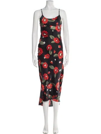 Pre-owned Réalisation Par Silk Long Dress In Multi