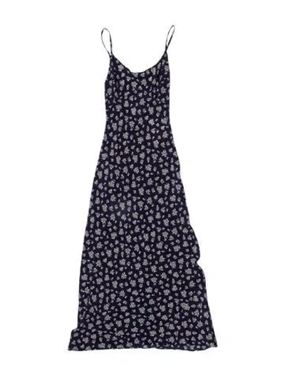 Pre-owned Réalisation Par Silk Long Dress W/ Tags In Blue