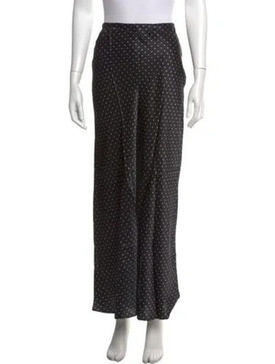 Pre-owned Réalisation Par Silk Long Skirt In Black