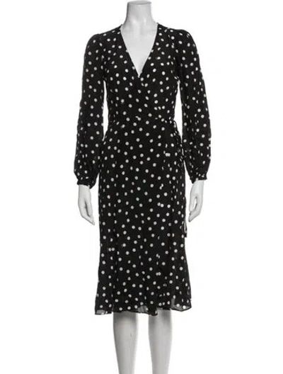 Pre-owned Réalisation Par Silk Midi Length Dress In Blue