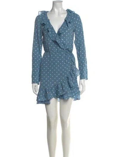 Pre-owned Réalisation Par Silk Mini Dress