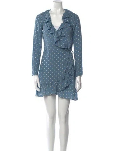 Pre-owned Réalisation Par Silk Mini Dress