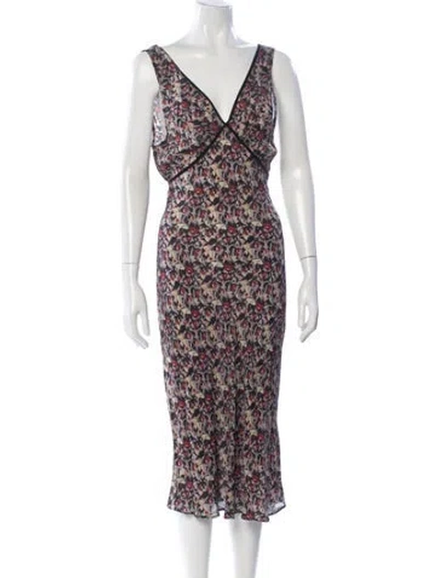 Pre-owned Réalisation Par Silk Mini Dress