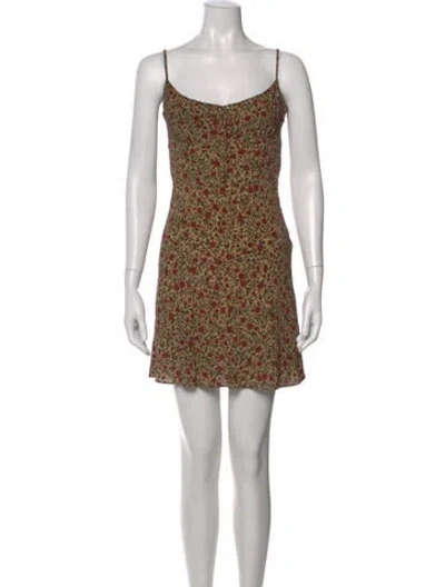 Pre-owned Réalisation Par Silk Mini Dress
