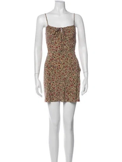 Pre-owned Réalisation Par Silk Mini Dress