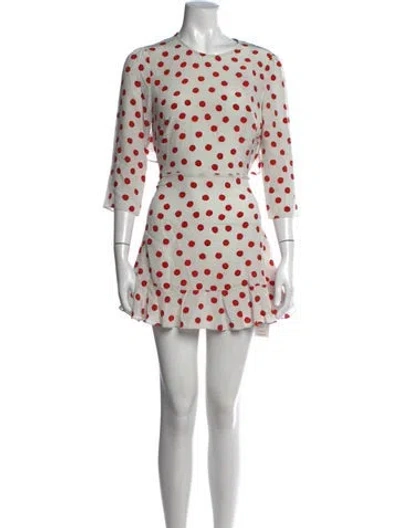 Pre-owned Réalisation Par Silk Mini Dress