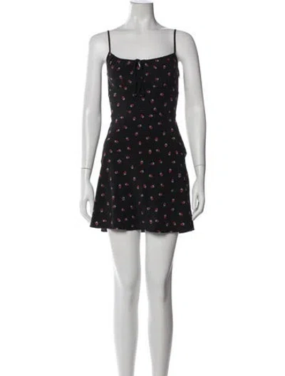 Pre-owned Réalisation Par Silk Mini Dress In Blue