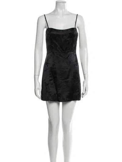 Pre-owned Réalisation Par Silk Mini Dress In Blue