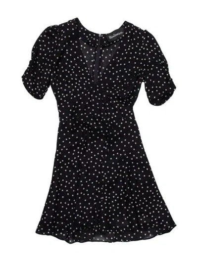 Pre-owned Réalisation Par Silk Mini Dress In Blue