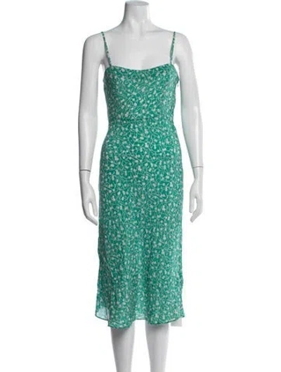 Pre-owned Réalisation Par Silk Mini Dress In Blue
