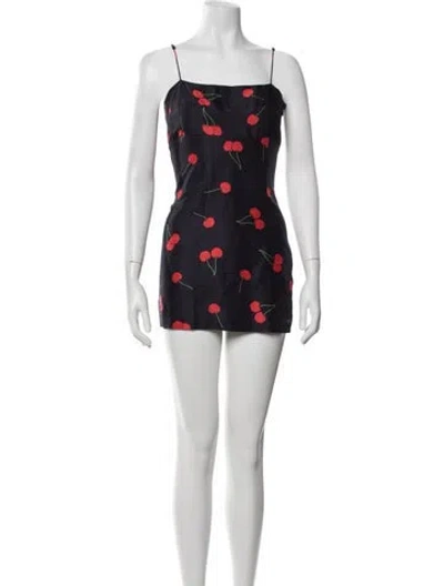 Pre-owned Réalisation Par Silk Mini Dress In Blue