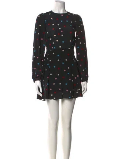 Pre-owned Réalisation Par Silk Mini Dress In Multi
