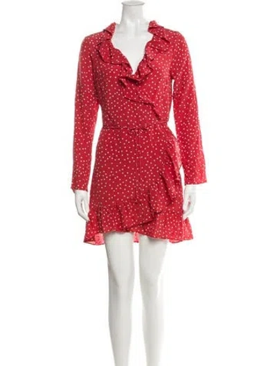 Pre-owned Réalisation Par Silk Mini Dress In Multi