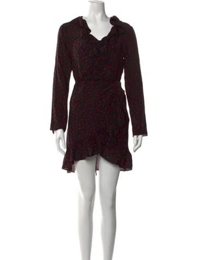 Pre-owned Réalisation Par Silk Mini Dress In Multi