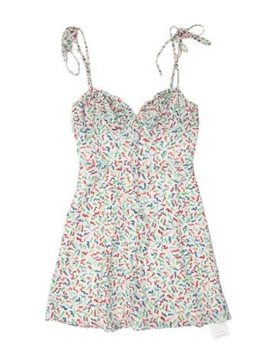 Pre-owned Réalisation Par Silk Mini Dress In Multicolor