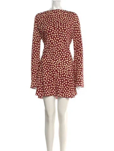 Pre-owned Réalisation Par Silk Mini Dress In Pink