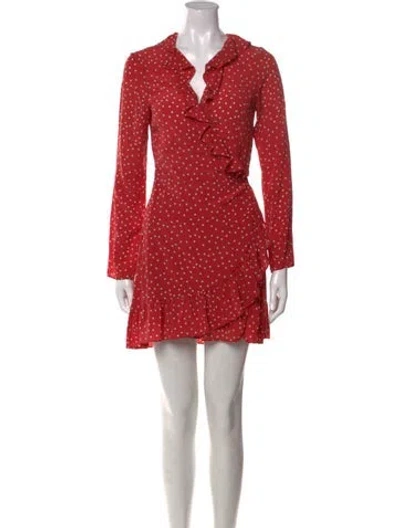 Pre-owned Réalisation Par Silk Mini Dress In Pink