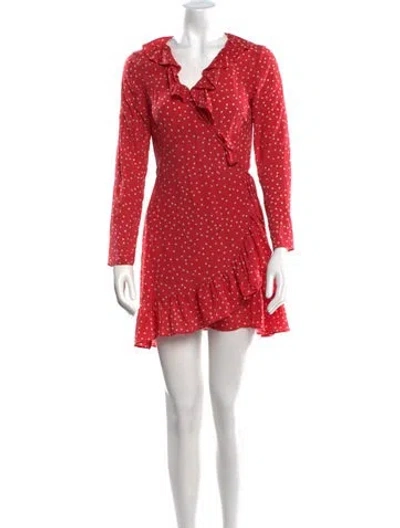 Pre-owned Réalisation Par Silk Mini Dress In Pink