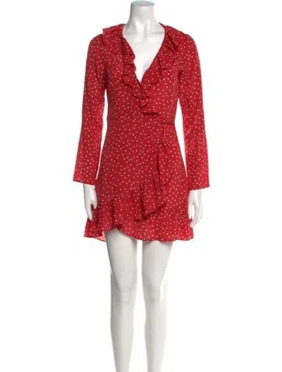 Pre-owned Réalisation Par Silk Mini Dress In Pink