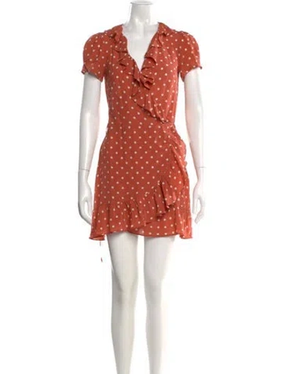 Pre-owned Réalisation Par Silk Mini Dress In Pink
