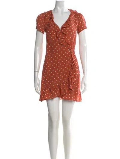 Pre-owned Réalisation Par Silk Mini Dress In Pink