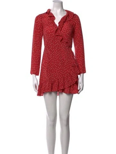 Pre-owned Réalisation Par Silk Mini Dress In Pink