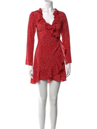 Pre-owned Réalisation Par Silk Mini Dress In Pink