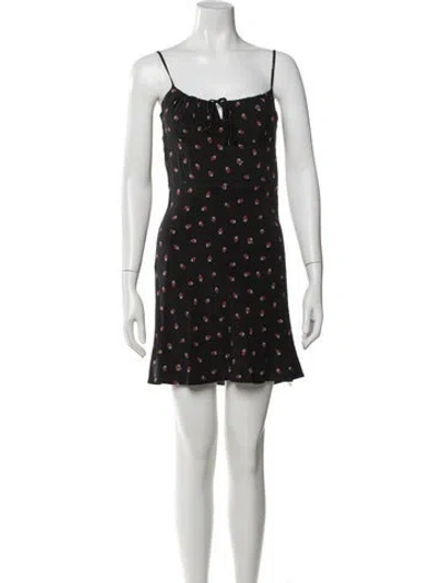 Pre-owned Réalisation Par Silk Mini Dress In Red