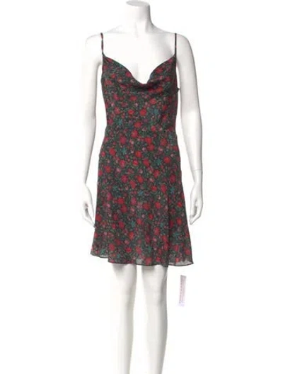 Pre-owned Réalisation Par Silk Mini Dress W/ Tags In Black