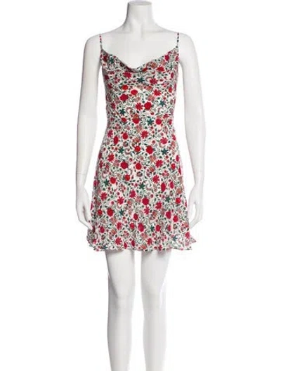 Pre-owned Réalisation Par Silk Mini Dress W/ Tags In White