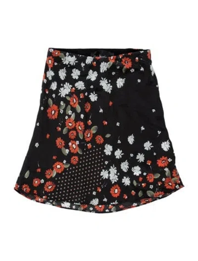 Pre-owned Réalisation Par Silk Mini Skirt In Grey
