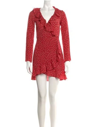 Pre-owned Réalisation Par Silk Polka Dot Print Blouse In Multi