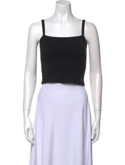 Pre-owned Réalisation Par Square Neckline Sleeveless Crop Top In Red