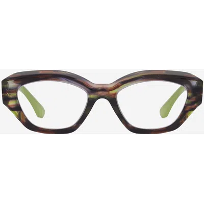 Reality Eyewear Christie Reader Glasses In Brown