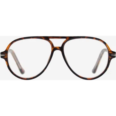 Reality Eyewear Darcy Reader Glasses In Brown