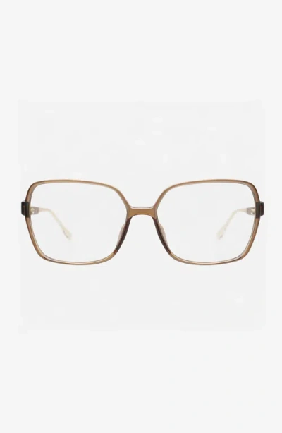 Reality Eyewear Dominique Reader Glasses In Brown