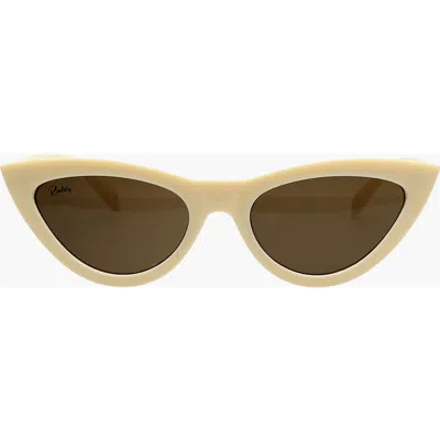 Reality Eyewear Kiss Kiss Sunglasses In Brown