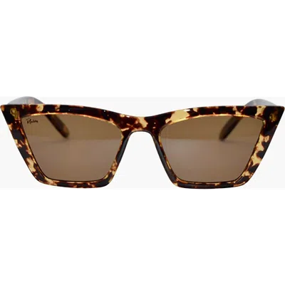 Reality Eyewear Lizzette Sunglasses In Brown