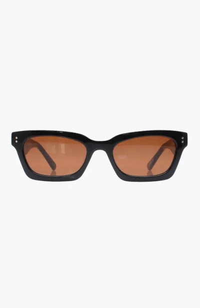Reality Eyewear Luxe Ginsburg Sunglasses In Brown