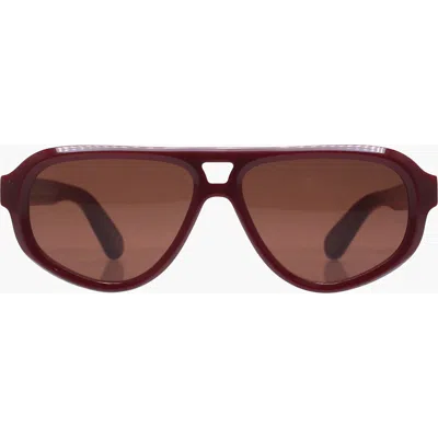 Reality Eyewear Luxe Ryder Sunglasses In Brown