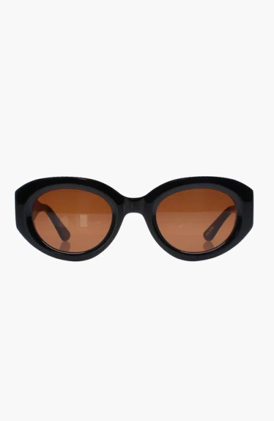 Reality Eyewear Luxe Voltaire Sunglasses In Black