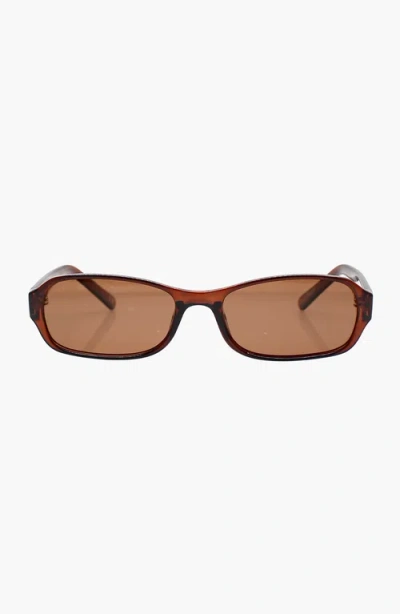 Reality Eyewear Millennium Sunglasses In Brown