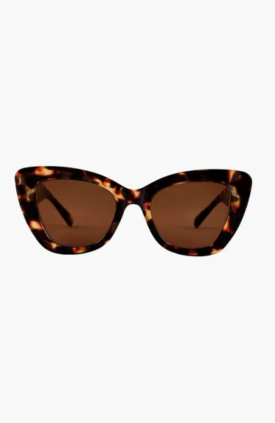 Reality Eyewear Mulholland Sunglasses In Brown