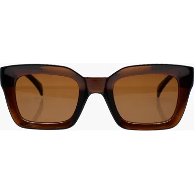 Reality Eyewear Onassis Sunglasses In Brown