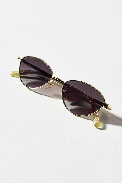 Reality Eyewear Reality Eyeware Faster Than Light Cat-eye Sunglasses In Brown