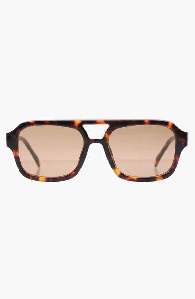 Reality Eyewear Runway Usa Edition Sunglasses In Brown